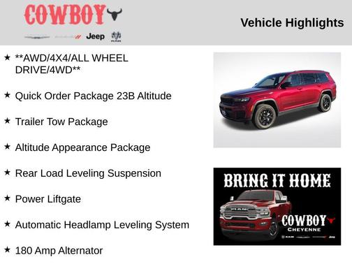 2025 Jeep Grand Cherokee L Altitude