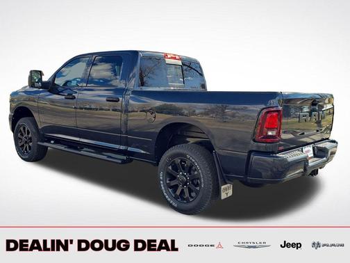 Forged Blue Metallic 2026 RAM 2500 Black Express Crew Cab 4x4 6'4' Box