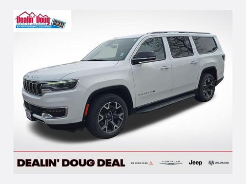 Bright White Clearcoat 2024 Jeep Wagoneer L Series III 4x4