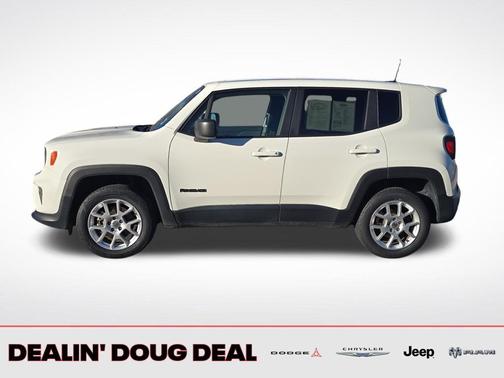 Alpine White Clearcoat 2023 Jeep Renegade Latitude
