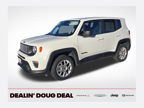 Alpine White Clearcoat 2023 Jeep Renegade Latitude