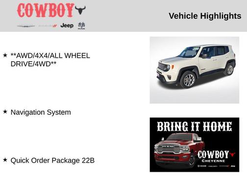 2023 Jeep Renegade Latitude