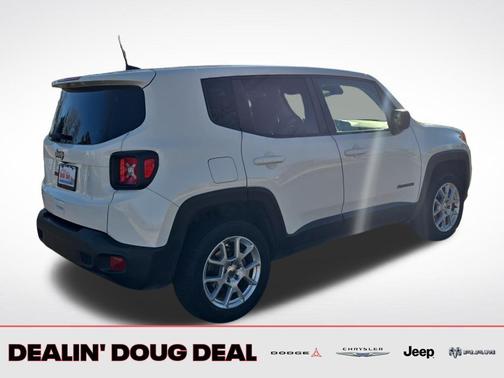 Alpine White Clearcoat 2023 Jeep Renegade Latitude