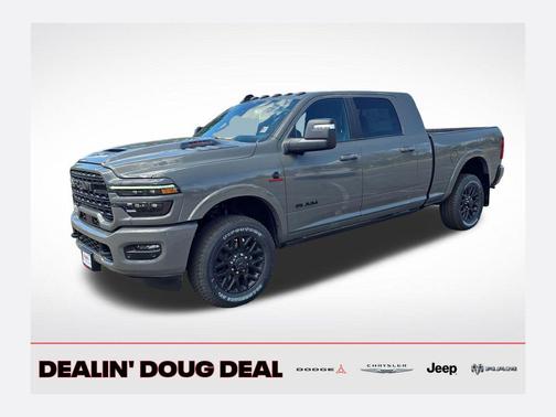 Ceramic Gray Clearcoat 2026 RAM 2500 Limited Mega Cab 4x4 6'4' Box