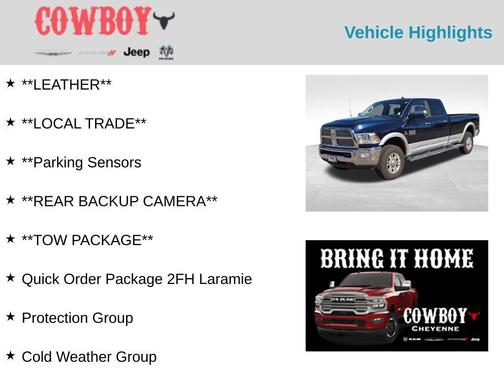 2016 RAM 3500 Laramie