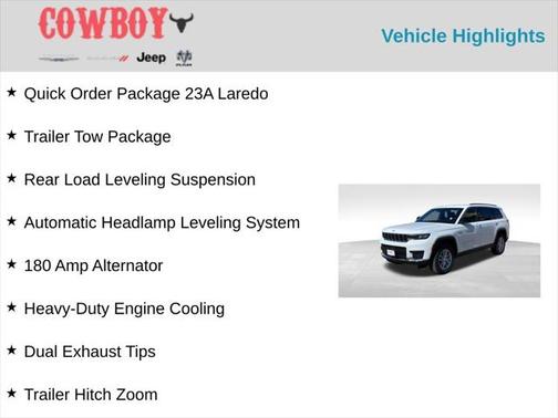 2025 Jeep Grand Cherokee L Laredo
