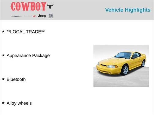 1998 Ford Mustang SVT Cobra