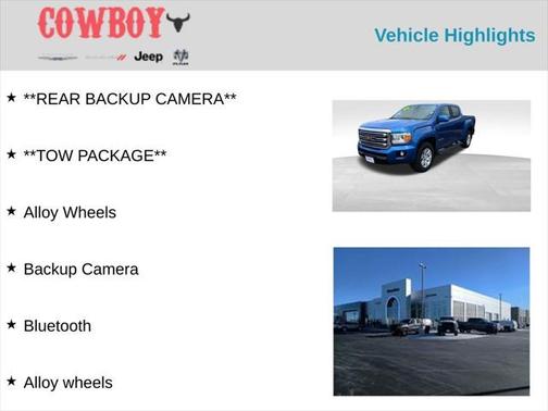 2018 GMC Canyon SLE