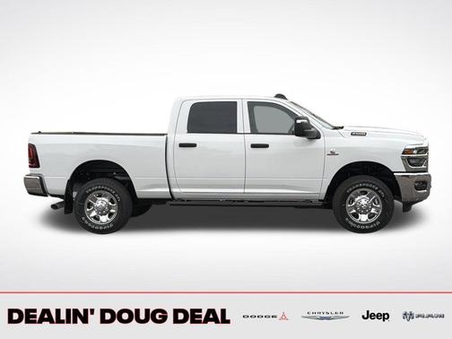 Bright White Clearcoat 2026 RAM 2500 Tradesman Crew Cab 4x4 6'4' Box