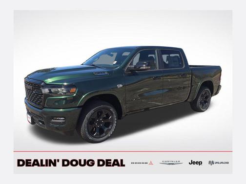Serrano Green Metallic 2026 RAM 1500 Big Horn/Lone Star