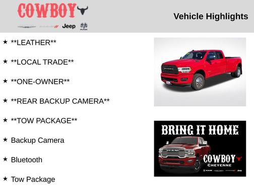 2022 RAM 3500 Laramie Crew Cab 4x4 8' Box