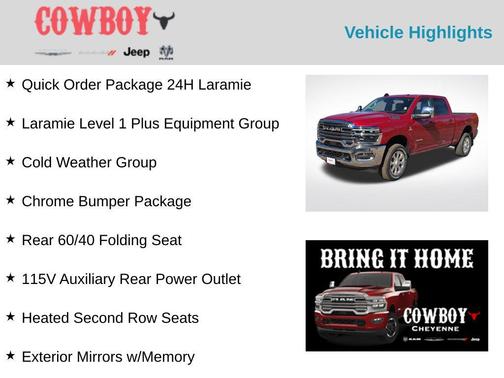 2026 RAM 2500 Laramie