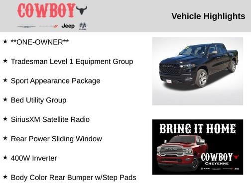 2025 RAM 1500 Tradesman