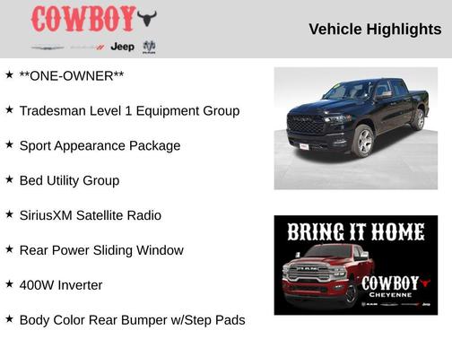 2025 RAM 1500 Tradesman
