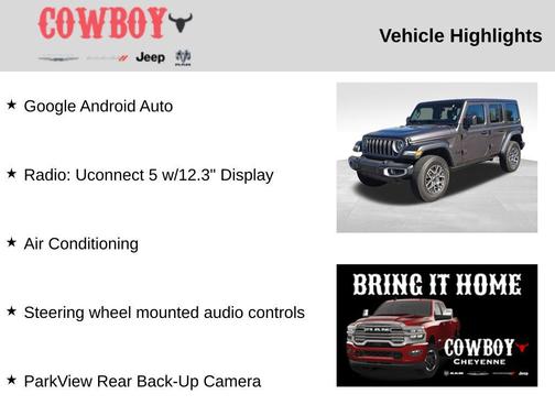 2025 Jeep Wrangler 4-Door Sahara 4x4