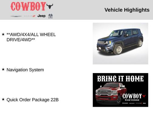 2023 Jeep Renegade Latitude