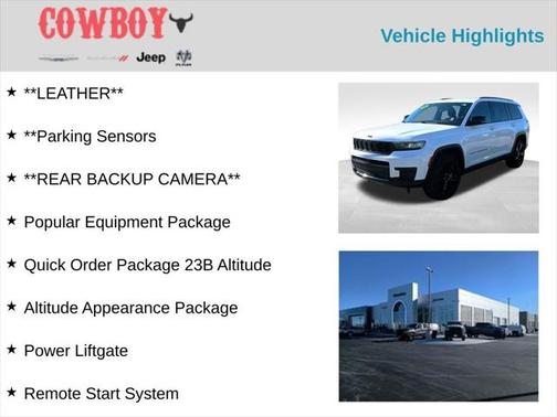 2023 Jeep Grand Cherokee L Altitude