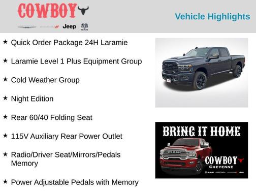 2026 RAM 2500 Laramie Crew Cab 4x4 6'4' Box