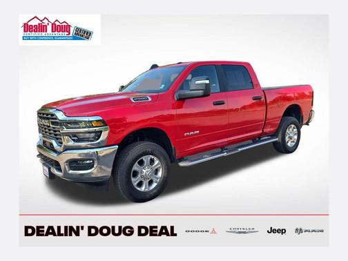Flame Red Clearcoat 2026 RAM 2500 Big Horn Crew Cab 4x4 6'4' Box