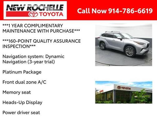 2022 Toyota Highlander Platinum