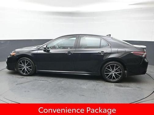 Midnight Black Metallic 2023 Toyota Camry SE