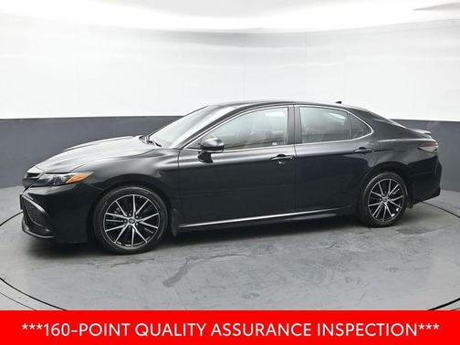 Midnight Black Metallic 2023 Toyota Camry SE