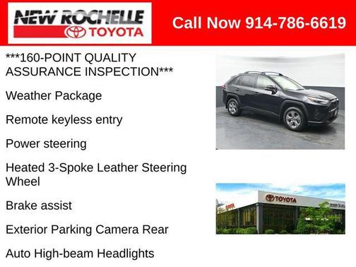 Midnight Black Metallic 2025 Toyota RAV4 Hybrid XLE