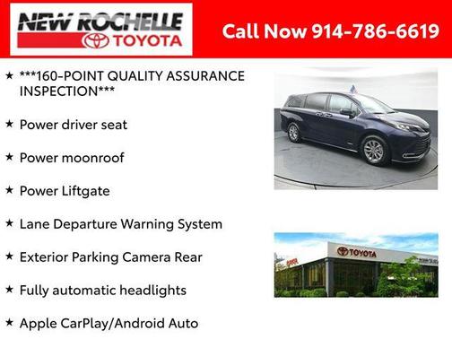 2021 Toyota Sienna XLE 8 Passenger