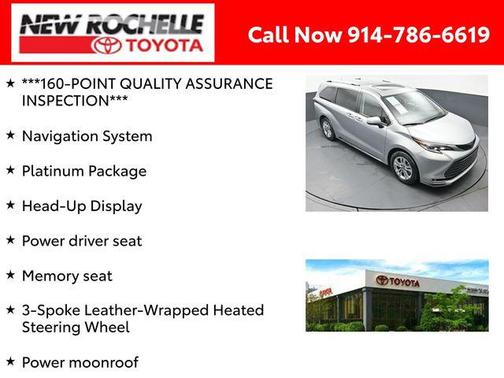 2023 Toyota Sienna Platinum 7 Passenger