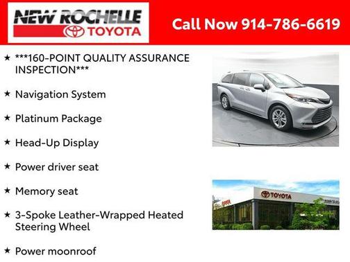 2023 Toyota Sienna Platinum 7 Passenger