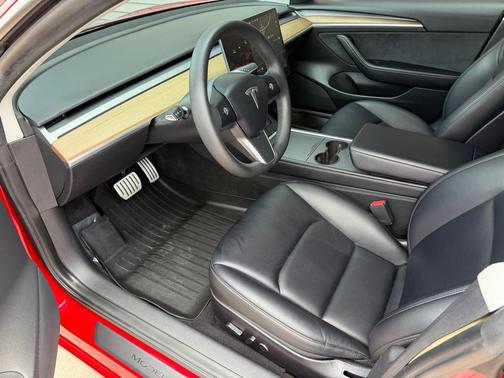 Red Multi-Coat 2022 Tesla Model 3 Performance