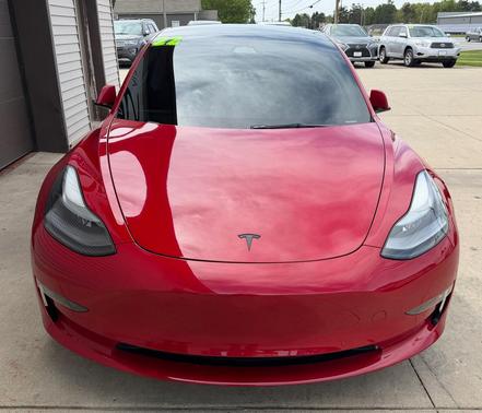 Red Multi-Coat 2022 Tesla Model 3 Performance