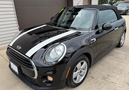 Midnight Black Metallic 2017 MINI Convertible Cooper