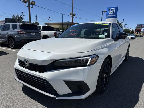 Platinum White Pearl 2024 Honda Civic