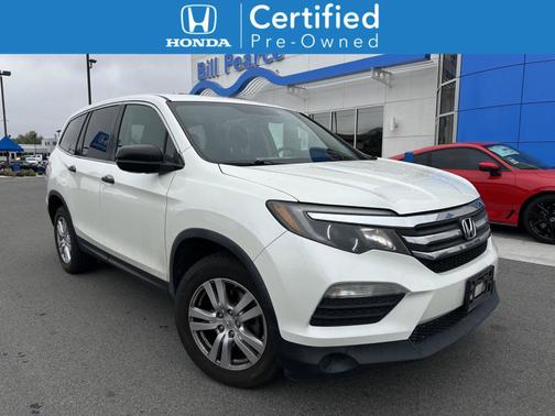 White Diamond Pearl 2018 Honda Pilot