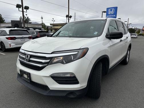 White Diamond Pearl 2018 Honda Pilot