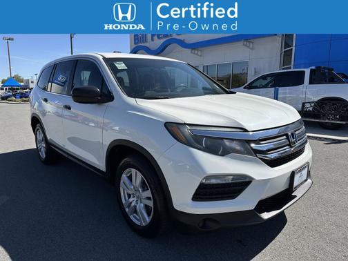White Diamond Pearl 2018 Honda Pilot