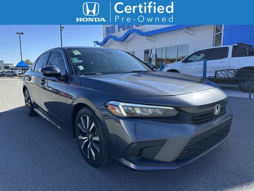 Meteorite Gray Metallic 2023 Honda Civic