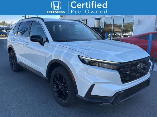 Platinum White Pearl 2024 Honda CR-V Hybrid