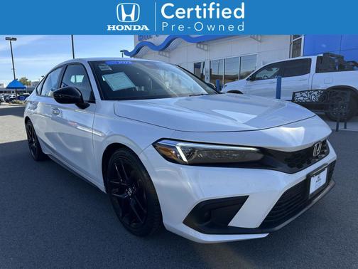 Platinum White Pearl 2023 Honda Civic