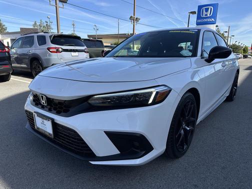 Platinum White Pearl 2023 Honda Civic