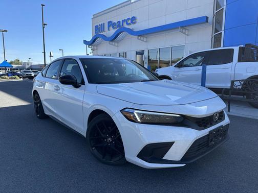 Platinum White Pearl 2023 Honda Civic