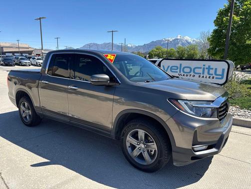 Gray 2022 Honda Ridgeline RTL-E