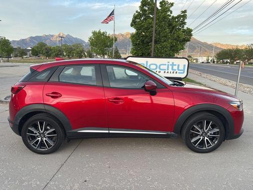 Soul Red Metallic 2016 Mazda CX-3 Grand Touring