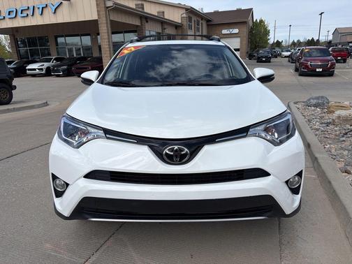 Super White 2017 Toyota RAV4 XLE