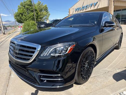 Black 2018 Mercedes-Benz S-Class S 450