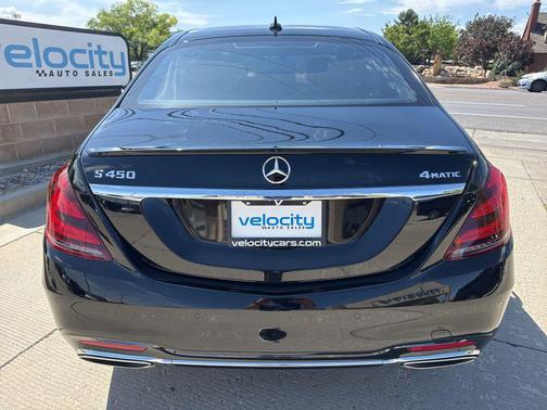 Black 2018 Mercedes-Benz S-Class S 450