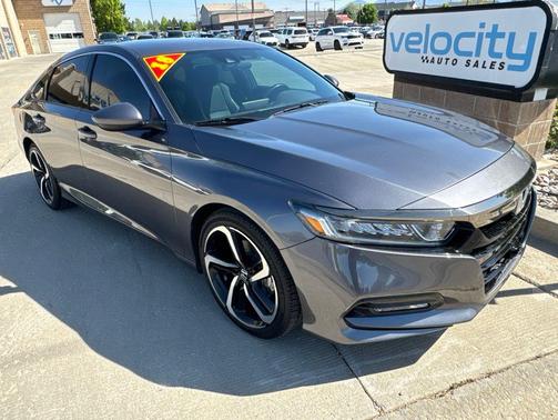Gray 2018 Honda Accord Sport