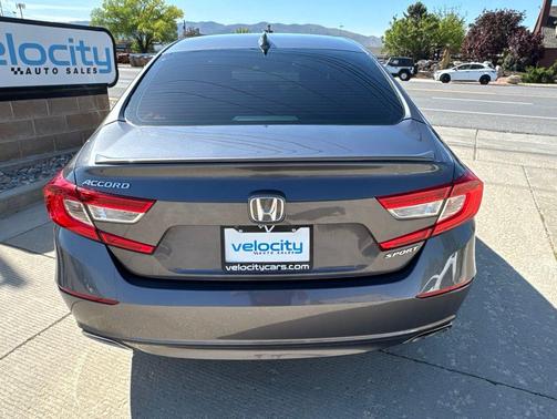 Gray 2018 Honda Accord Sport