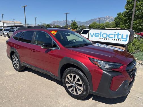 Crimson Red Pearl 2025 Subaru Outback Premium